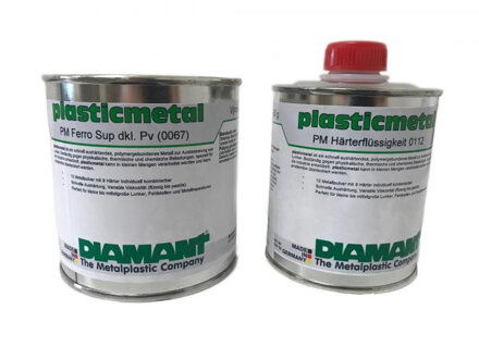 Plasticmetal Ferro Superior Dunkel Pulver - liatina tmavá