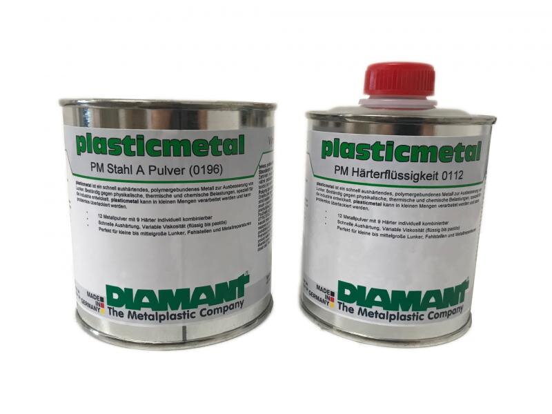 Plasticmetal Stahl A Pulver 1kg 